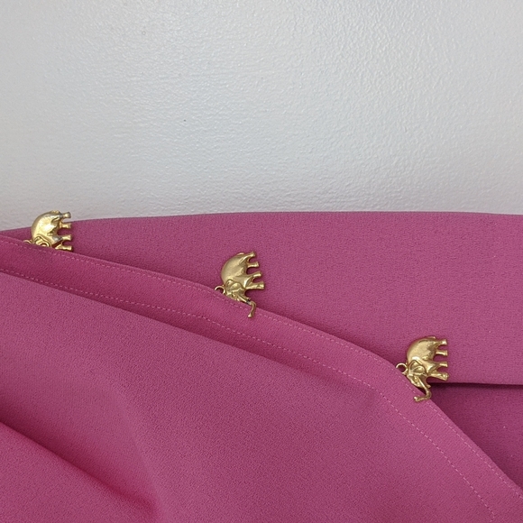 Hot Pink High Waisted Pencil Skirt - Picture 3 of 14